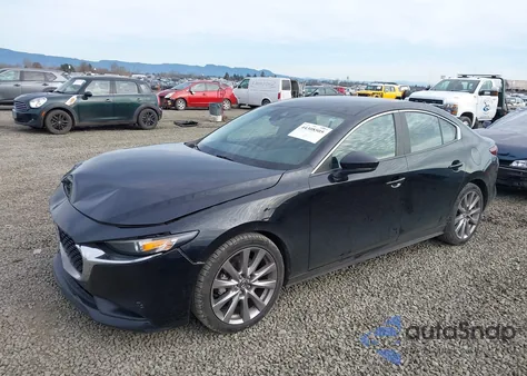 2020 Mazda Mazda3 Select Package из США, поврежденный, VIN 3MZBPACL9LM132365